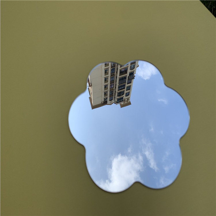 供应2.0mm厚亚克力塑料镜片电镀 亚克力带胶镜 ps塑料镜片 pc镜片