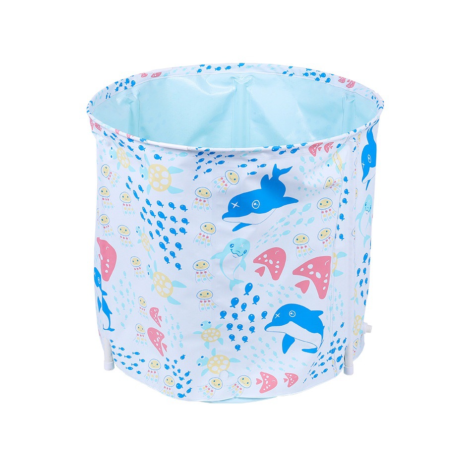 Doctor Dolphin | Bebé soporte piscina bebé natación piscina auxiliar con cuello niños soporte piscina