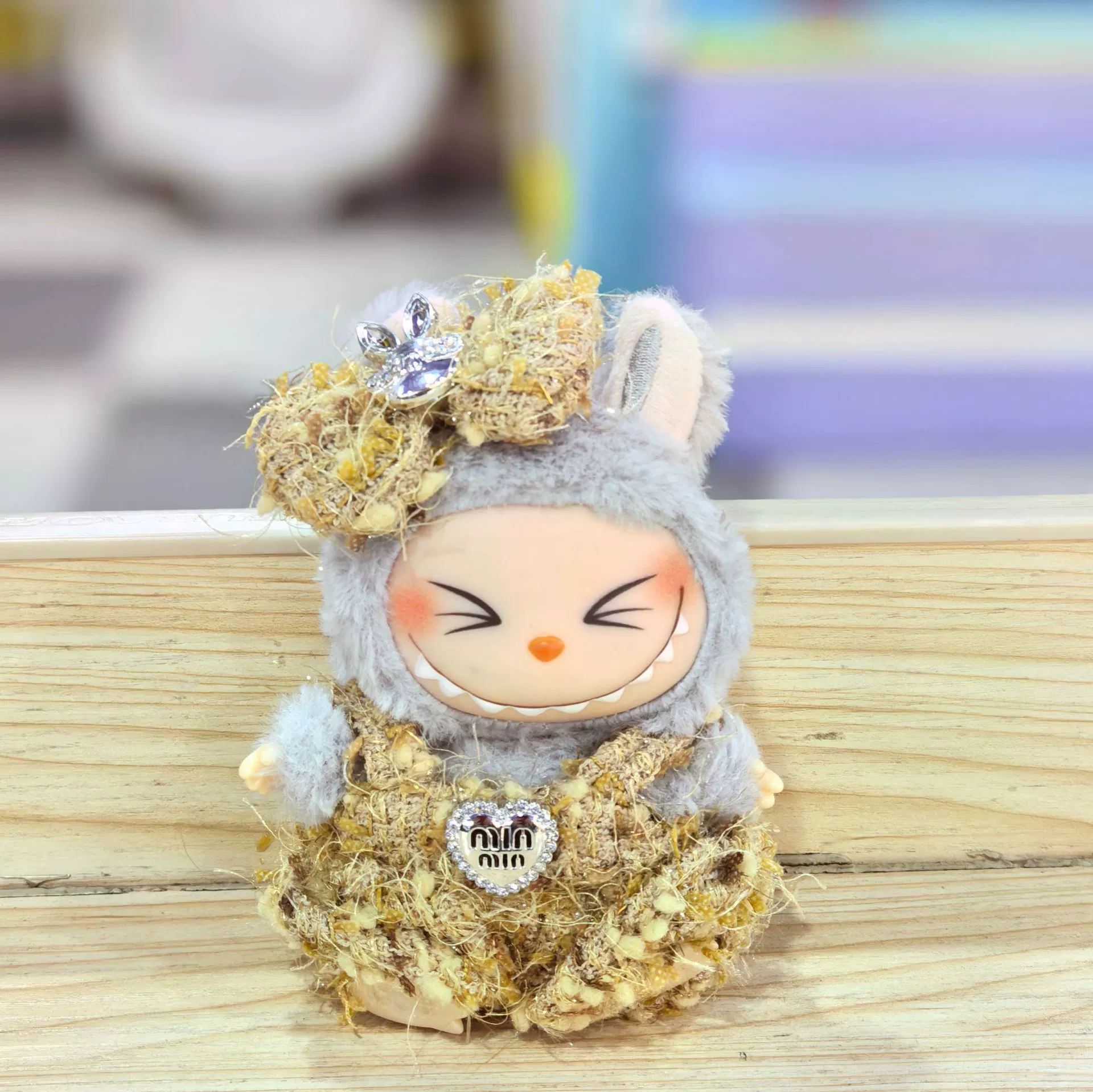 Подвеска, комбинезон, сменяемые брюки, 17 см, стиль Chanel