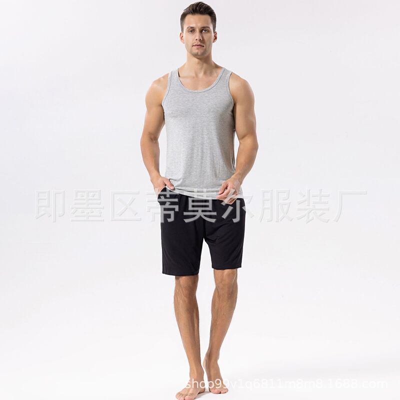 Summer Men's Modal Vest Men's Plus Fat Thin Sweat-Absorbing Breathable Loose Casual Base Shirt Summer Men's Modal Vest Men's Plus Fat Thin Sweat-Absorbing Breathable Loose Casual Base Shirt