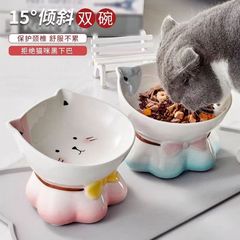 【生放送限定、カスタマーサービスにお問い合わせください】猫の飲みボウル、黒あご防止犬ボウル、ペット用品