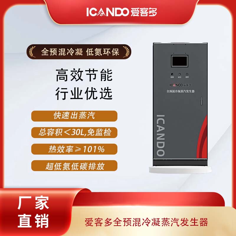 Full Pre-Mixed Steam Generator High-Temperature Steam 90-Second Steam Industrial Drying and Disinfection Special Steam Boiler