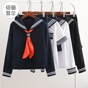 Japanese Hell Girl cos jk sailor uniform Japanese and Korean School Uniform suit British Academy Uniform Girl Class Uniform