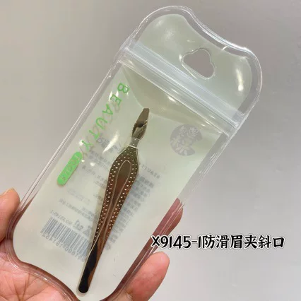 New product ~ Snow Mary non-slip eyebrow clip flat product oblique seamless fit