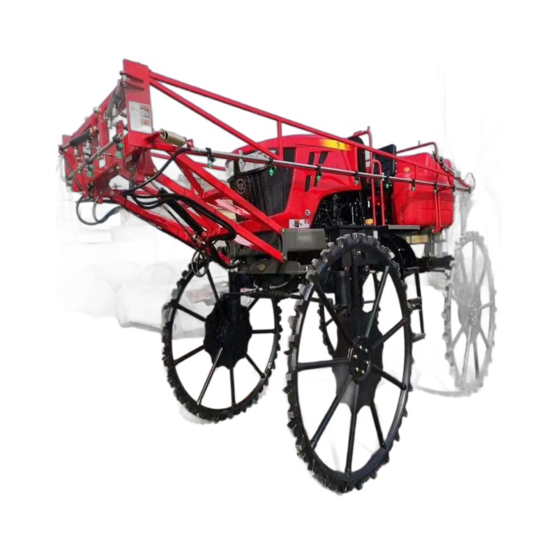 Precio de la máquina de pulverización de cuatro ruedas autopropulsada, el precio de la máquina de pulverización de varilla plegable