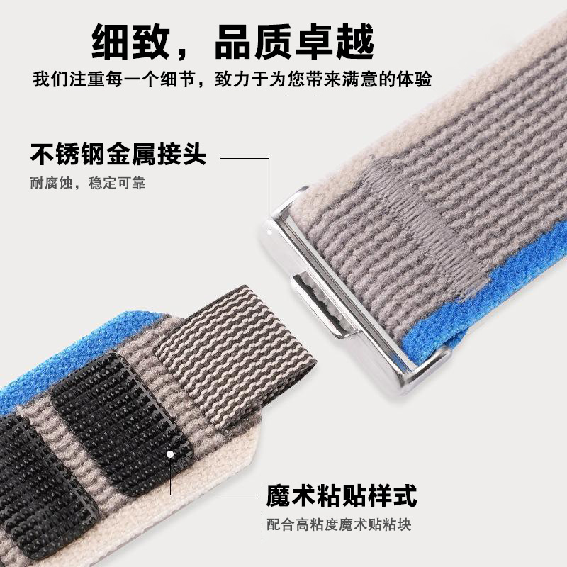 XDfind para Huawei WatchFit3 / Fit4 / Fit4 Pro pulseras deportivas de nylon loop transpirable