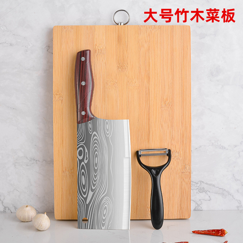 Cuchillo de cocina, cuchillo de cocina de acero inoxidable, cuchillo de cocina de madera, cuchillo de cocina de corte afilado, cuchillo de cocina