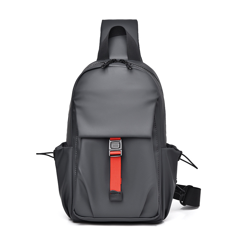 Nuevo bolso de pecho casual simple para hombre bolso de hombro portátil de moda multifuncional bolso de mensajero de viaje ligero de gran capacidad