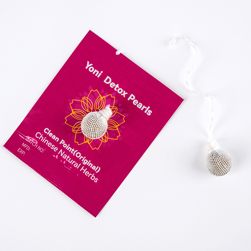Yoni detox pearls妇科拉线丸清丸清洁圆片跨境外贸产品