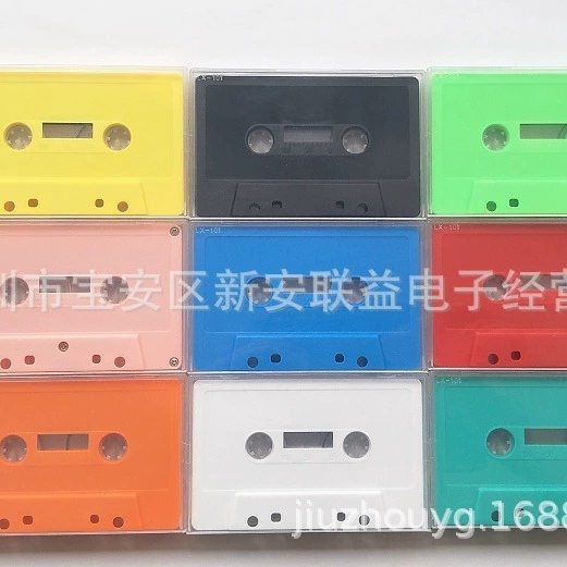 Пустая лента пустая лента декоративная лента английская лента записи кассеты 30/60/90 минут цветная лента