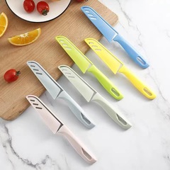 Home Kitchen Stainless Steel Fruit Knife Melon Knife Small Knife Peeling Knife Portable Dorm Use Student Pocket Mini Knife