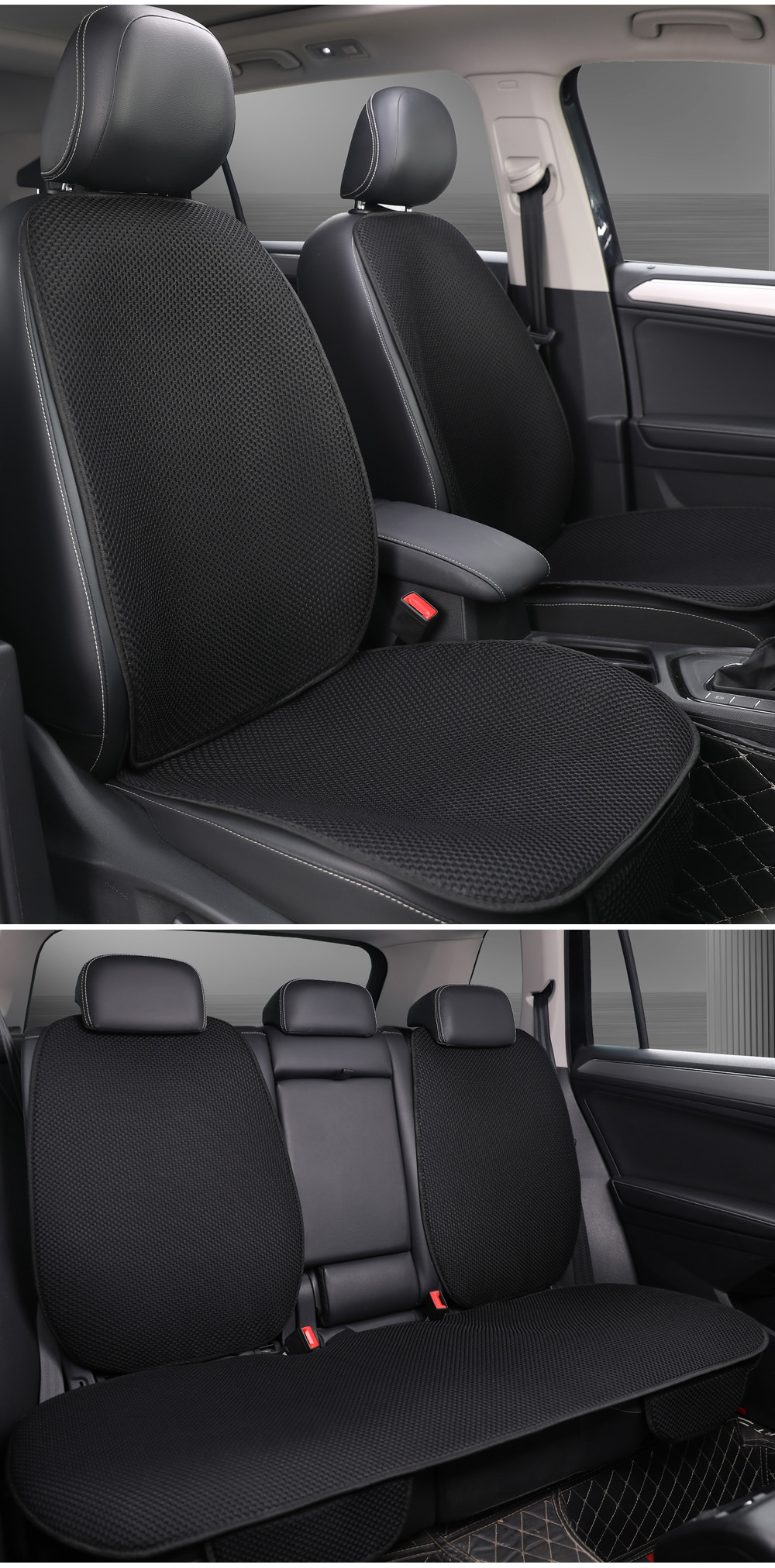 Suitable for Buick Excelle, Regal, Lacrosse, Excelle, and Envision Car Seat Cushions, All-Season Universal Massage Mesh Breathable Car Seat Cushions