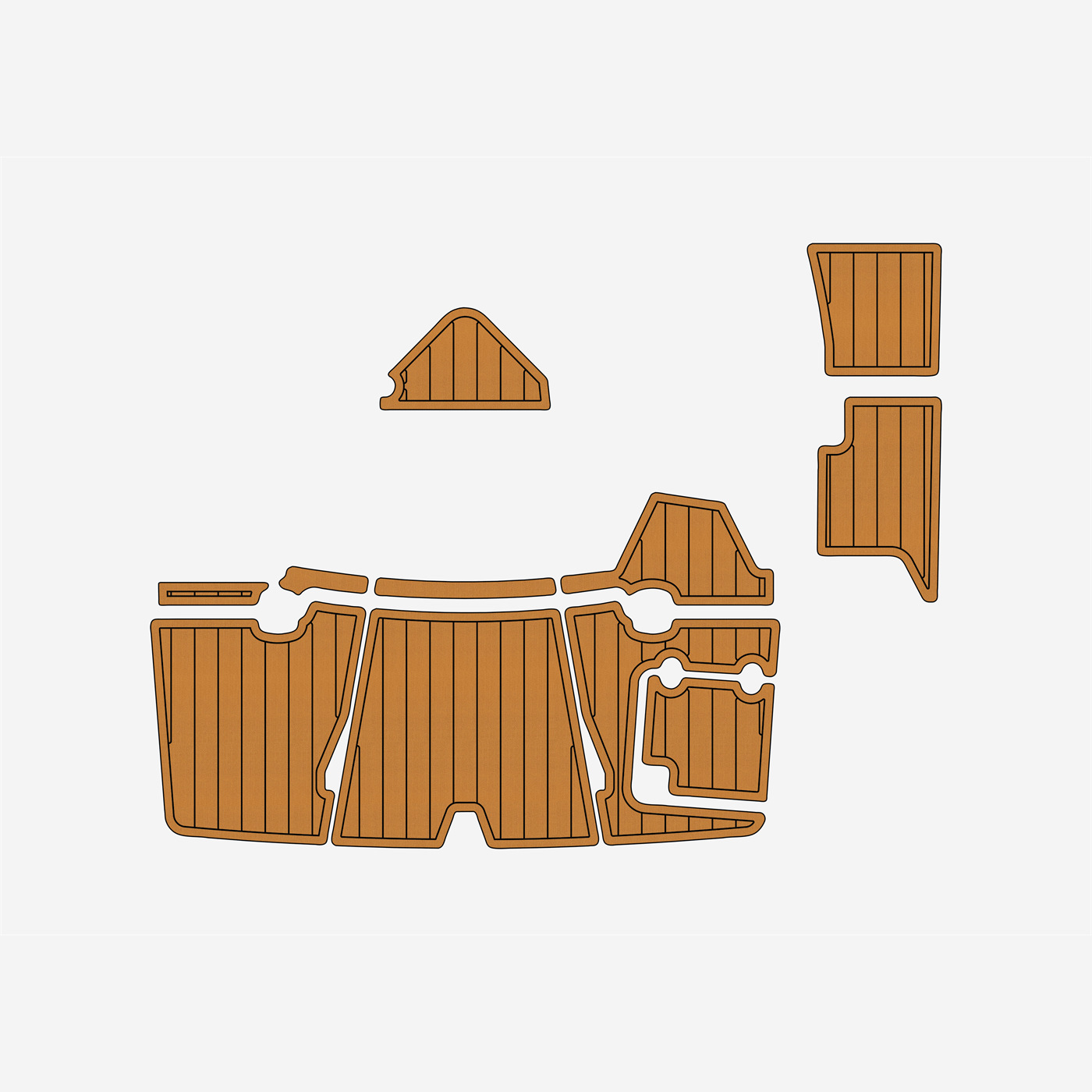 2018 Monterey 268 SS Faux EVA teak Marine Foam mat Floor