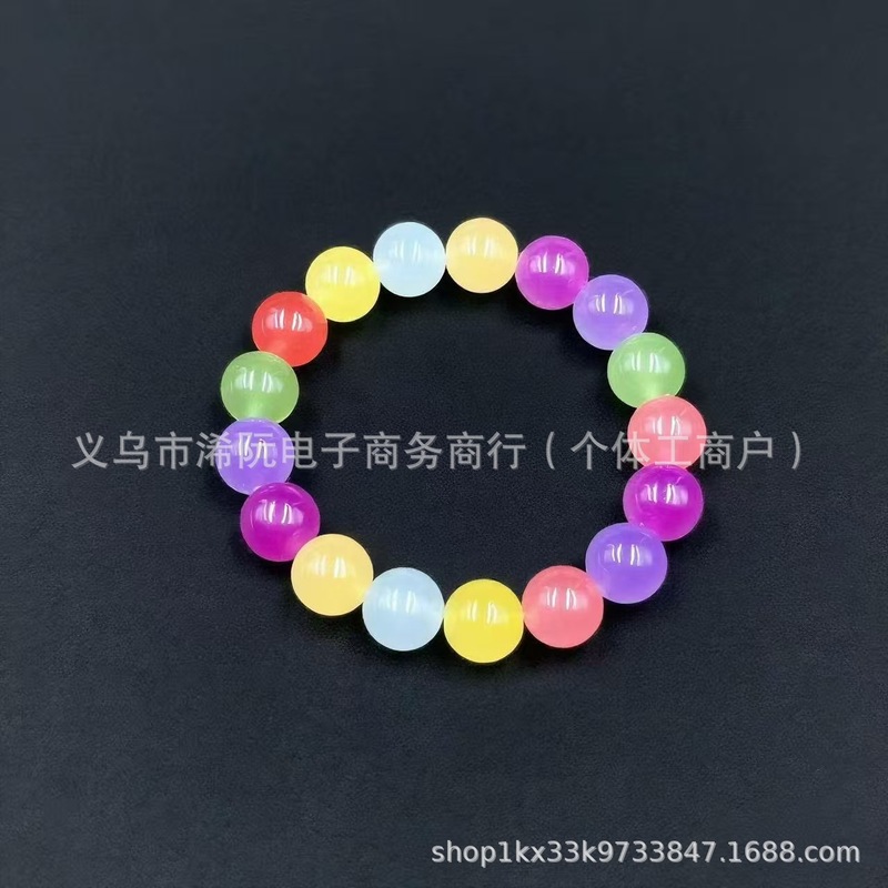 ライブブロードキャスト人気の新血沈宝カラフルな海雲母変色ブレスレット 7 色変色樹脂ブレスレット|undefined