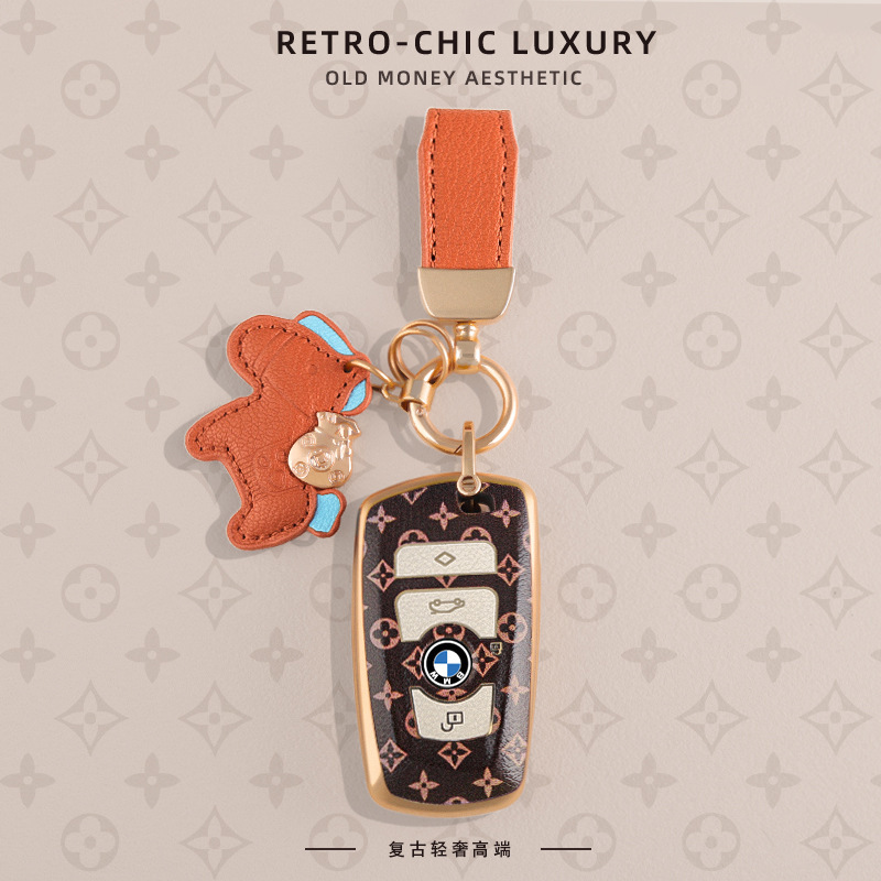 Bmw 3 Series Key Cover, 5 Series, 7 Series, 6 Series Luxury Shell, 4 Series, 2 Series, 1 Series, Old Model Exquisite Decorative Buckle, X3/M3 Case, X4