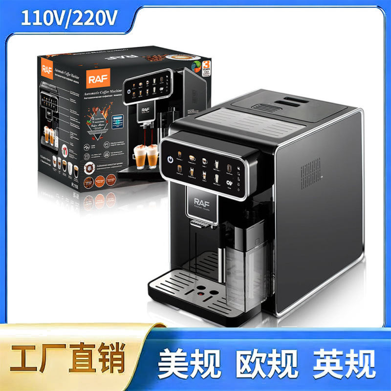 Cross-Border Pump-Press Coffee Machine, Household Small Semi-Automatic Italian-Style Coffee Machine, Steam-Type Milk Frother