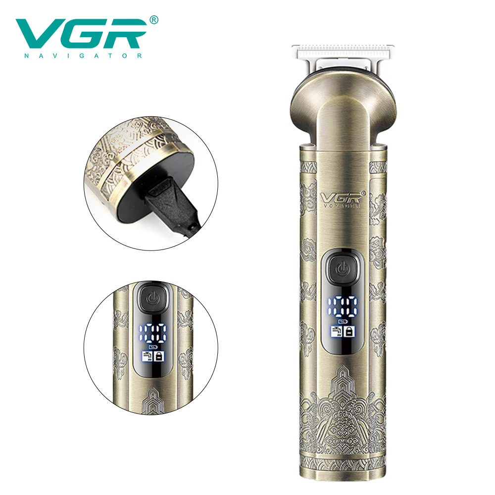 VGR110 8-in-1 Herren-Haarschneidemaschinen-Set für den Heimgebrauch: Konturtrimmer, Nasen- und Kotelettentrimmer_voghion.com