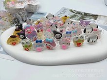三丽鸥库洛米戒指可爱少女软妹指环情侣对手戒礼物闺蜜