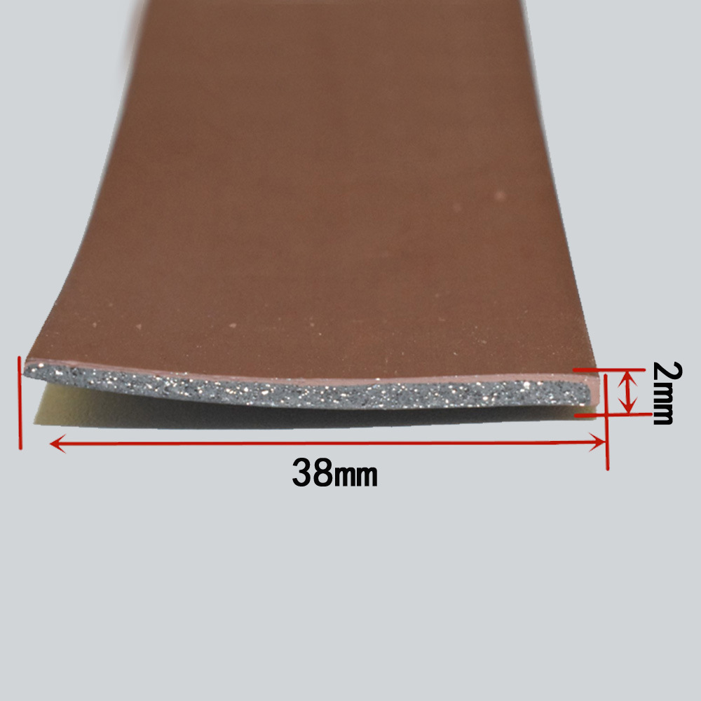 宽38mm厚2mm 无背胶防火条耐高温I型防火密封条门窗膨胀阻燃胶条