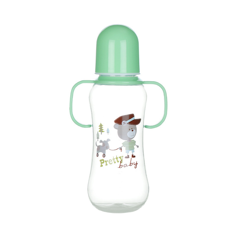 Biberón Anticólicos y Anticaídas para Bebé 280ml de PP con Mango image 5
