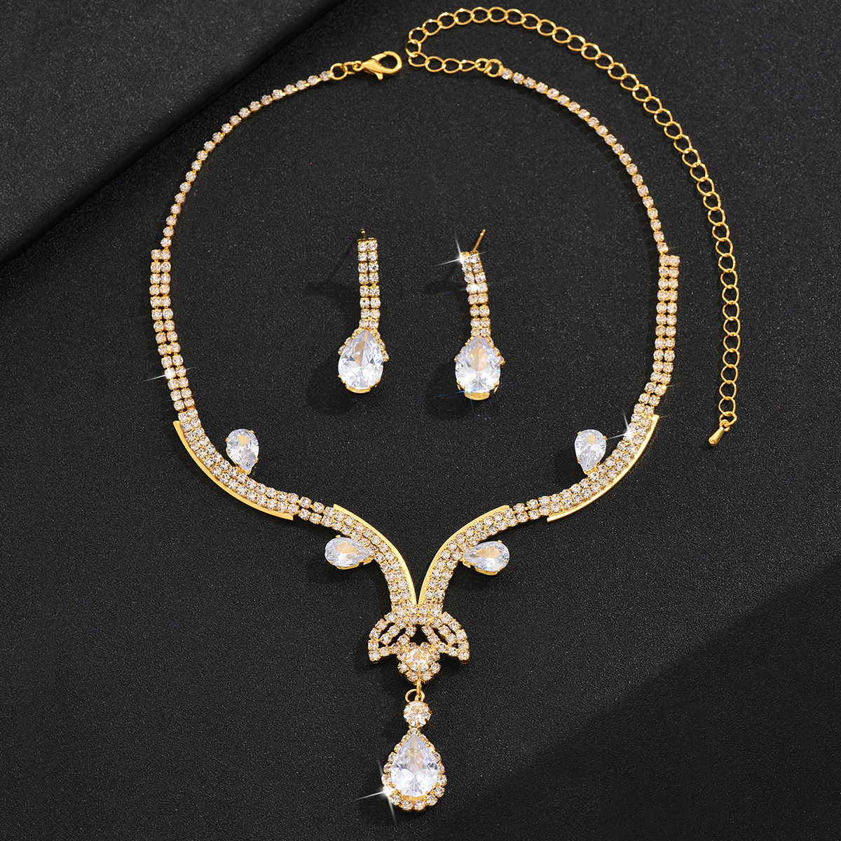 G352 골드 투피스 세트