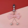 Pink butterfly 1.8 diameter anal plug