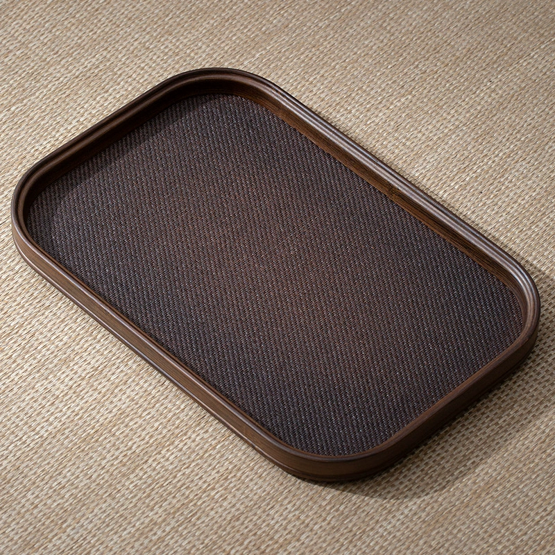 Walnut Wooden Japanese Stupid Disc Nubinth Tea Disk Drinking Fruit Dry Fruit Drive Fruit Drives Charus Disk Cup Cup Cup Camer Tea Table