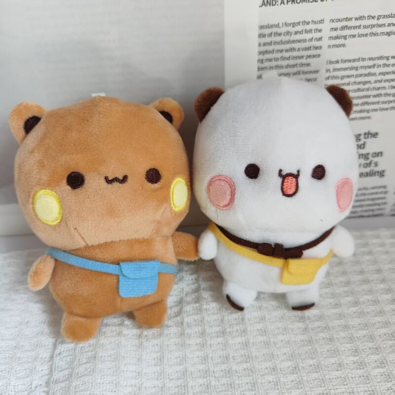 Super Cute Cartoon Plush Pendant 12cm Doll Toy Cute Bag Charm Gift for Friends Super Cute Cartoon Plush Pendant 12cm Doll Toy Cute Bag Charm Gift for Friends