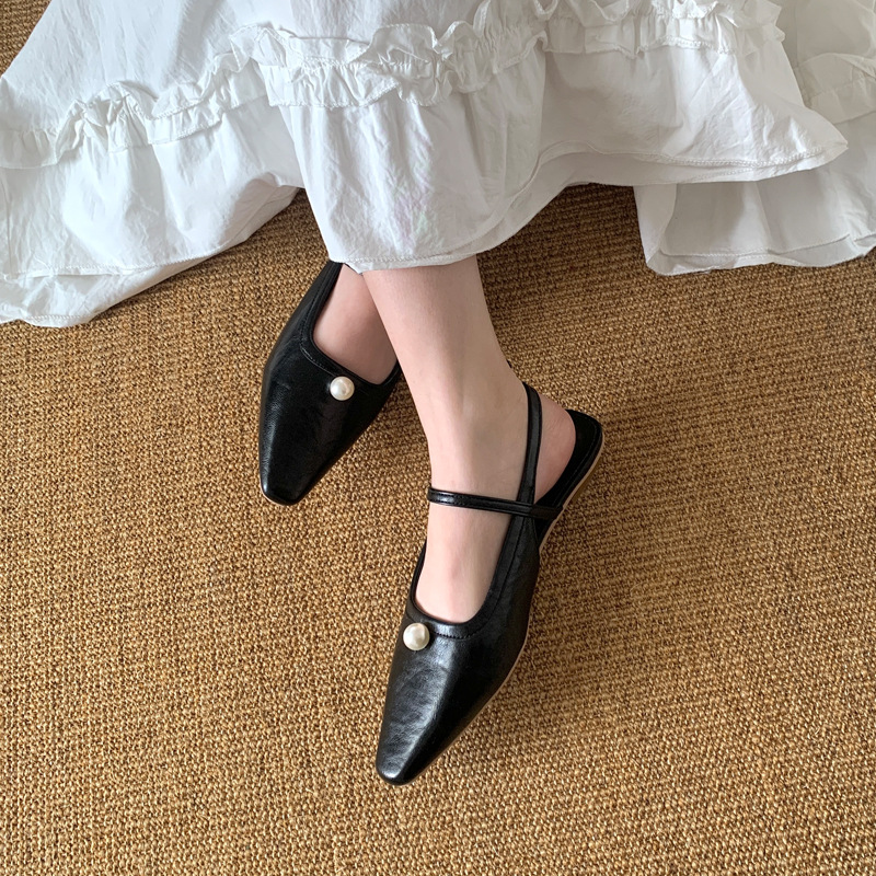 Retro Mary Jane shoes