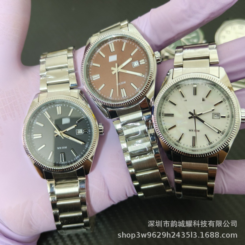 Kasijia Cross-Border Popular Waterproof Watch Unisex Japanese Imported Quartz Watch Student Alloy Stainless Steel