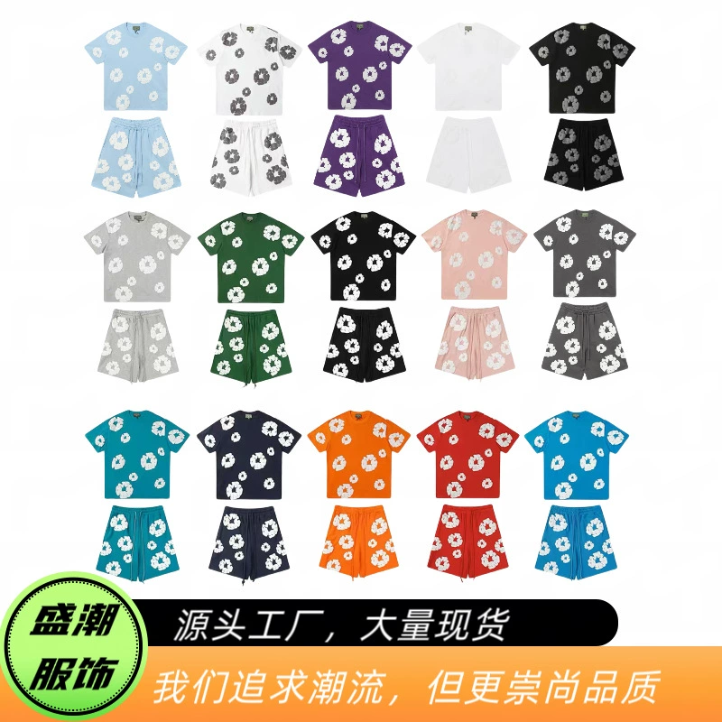 Новый тяжелый костюм из пенопласта с принтом капока, модный американский уличный костюм (полная серия)