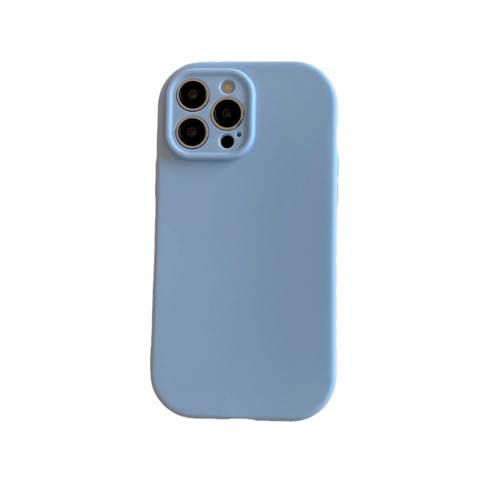 Adatto per iPhone 15 Precision Hole Dun Creative Solid Color TPU 14 Little Fat Man Custodia per telefono_voghion.com