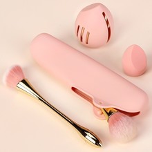 化妆包高颜值大容量防水便捷外出旅行化妆刷包硅胶美妆蛋收纳袋