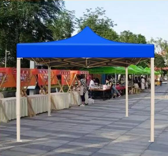 Carpa de publicidad al aire libre cabina plegable paraguas de cuatro ángulos exhibición tienda de sombrilla de cuatro ángulos sombrilla al por mayor tienda de campaña al aire libre