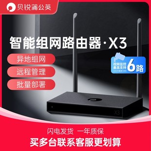 Dandelion Enterprise Router X3 Remote Networking LAN SDWAN Intranet Penetration Remote Video Monitoring