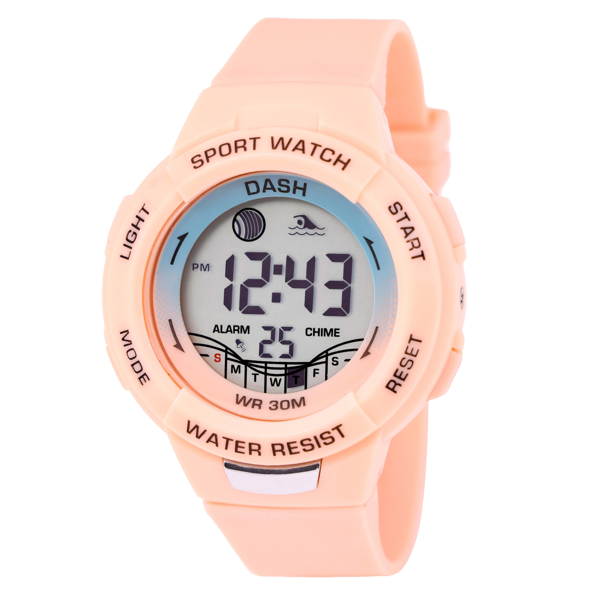 Al Aire Libre multi-funcional estudiante deportes reloj electrónico impermeable a prueba de golpes deportes hombres reloj fábrica al por mayor