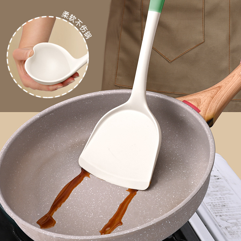 Resistente a altas temperaturas cocina cocina antiadherente cocina nueva combinación de cocina de cocina al por mayor cucharas de arroz