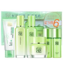 百雀羚女草本精粹惊喜套装四件套五件套洁面乳膏水乳霜礼盒