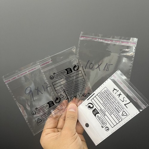 200 sheets of shein environmentally friendly Xiyin bags opp bags pap22 standard temu packaging plastic bags wholesale new products