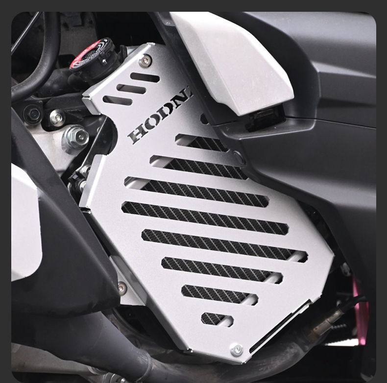Suitable for Xin Da Zhou Honda Ns150Xc Bumper Exhaust Bar Anti-Fall Bar Water Tank Cover Exhaust Cover Modification Accessories