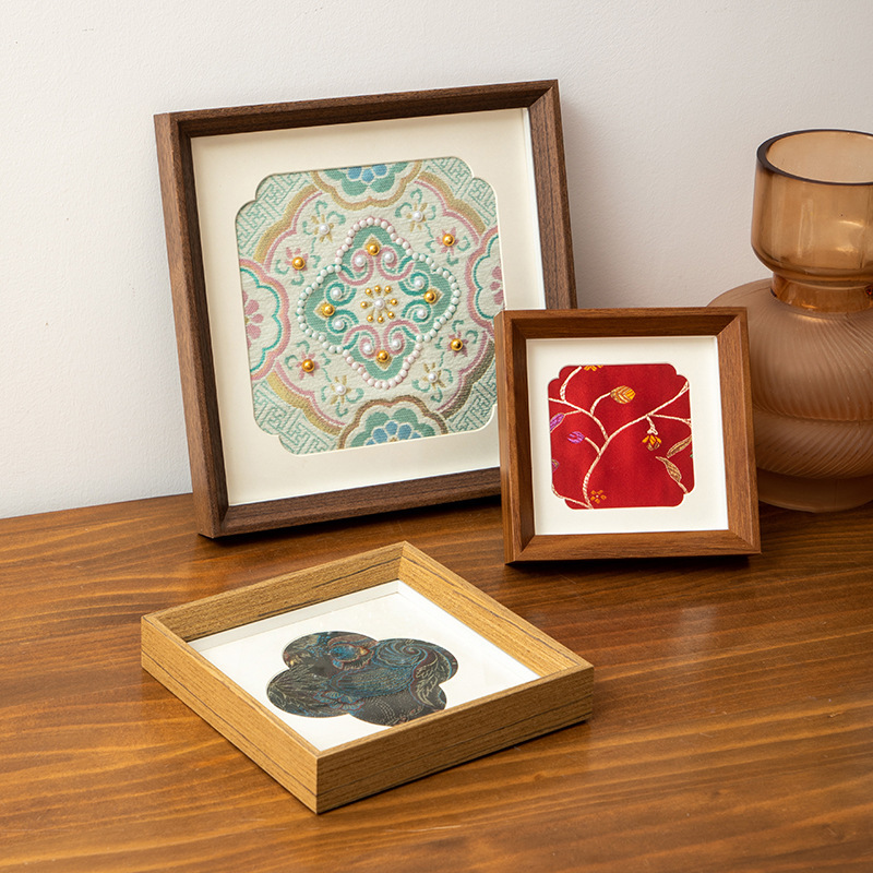 Song Brocade DIY Pearl Painting Photo Frame Table Handmade Imitation Decorative Chinese Style Gift Picture Frame Wall Hanging Salon Holiday Picture Frame Song Brocade DIY Pearl Painting Photo Frame Table Handmade Imitation Decorative Chinese Style Gift Picture Frame Wall Hanging Salon Holiday Picture Frame