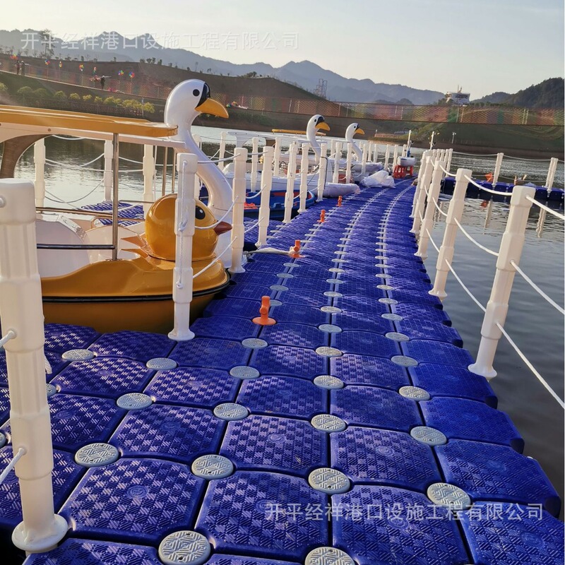 -Factory direct sale water pontoon platform swimming pool water performance stage viewing pontoon park cruise dock