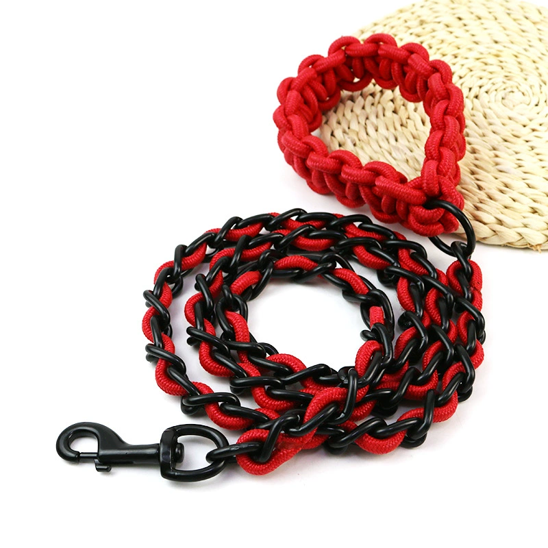 Большая цепь против укусов собак, большой Поводок для собак, золотистый ретривер, самоед хаски, железные товары для домашних животных оптом