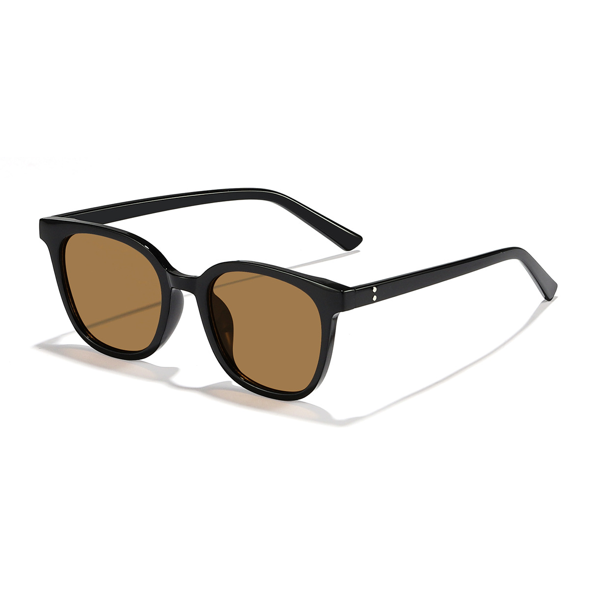 Versión japonesa coreana del clásico marco que muestra la cara, pequeña sombrilla al aire libre, gafas de sol, gafas de sol de protección solar, fotografía callejera de moda, gafas de sol esenciales