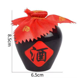 祝寿蛋糕装饰摆件寿竹吉祥如意锦鲤鱼福袋过寿老人烘焙插件配件|undefined