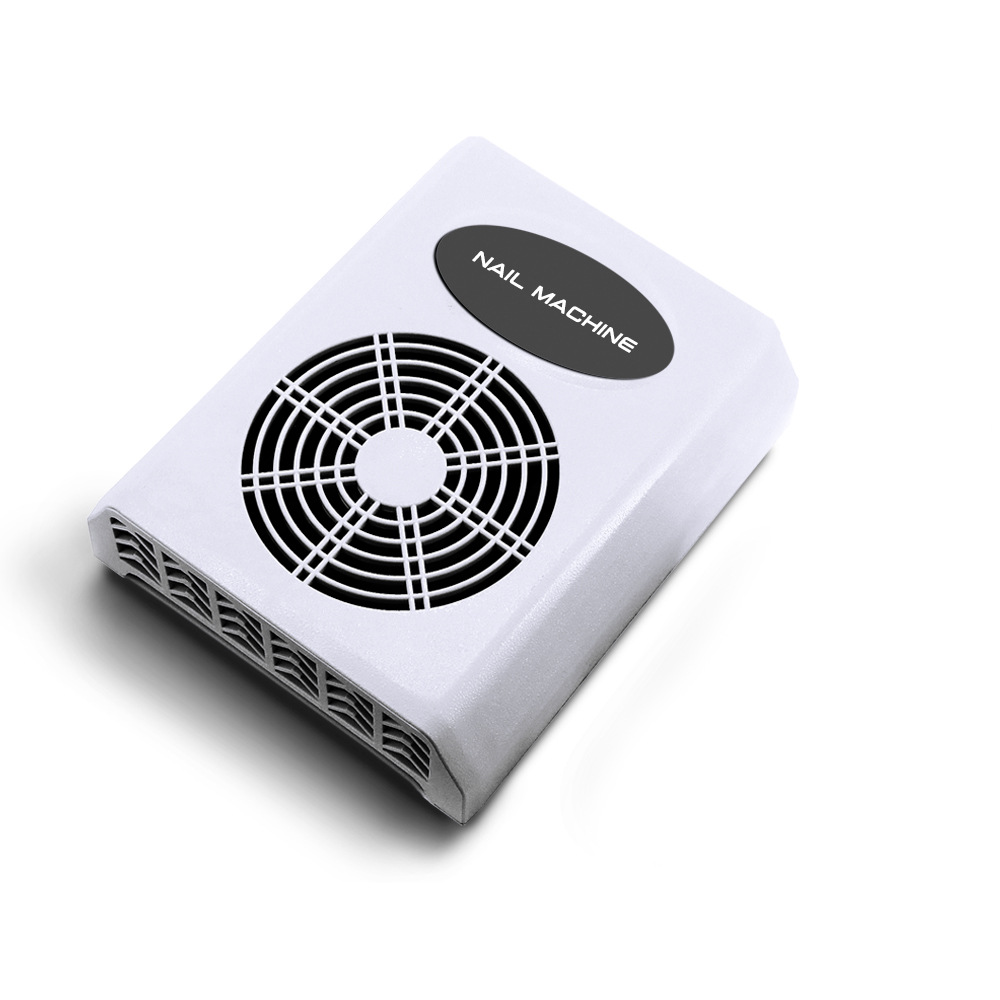 Aspirador de uñas para pulir, perilla dos en uno, 30w, alta potencia, bajo ruido, colector de polvo de uñas de escritorio ajustable