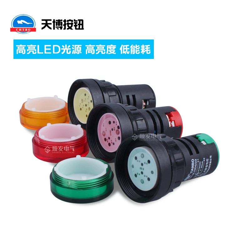 Источники питания LED, свет, рабочий индикатор, 220В, 12В, 24В, 380В