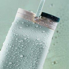 メーカーカール折り畳み牛乳水筒食品接触用シリコン水筒創意携帯旅行運動水筒