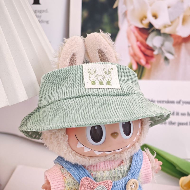 17 センチメートルラブブハートビートラブブビニールぬいぐるみペンダント服オーバーオールスーツ着替えベビー服靴|undefined