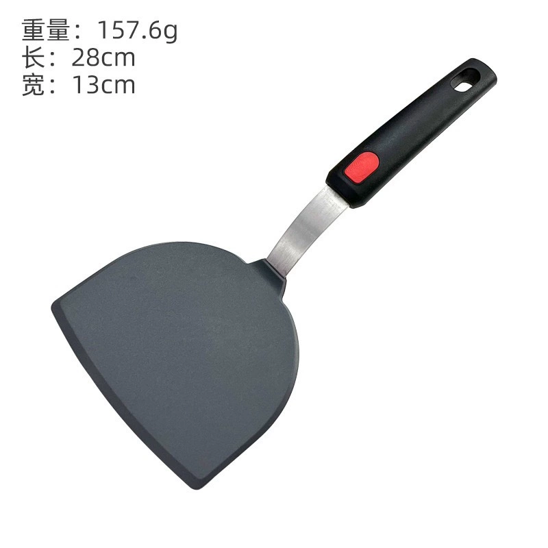 Silicone kitchenware, set stainless steel, handle, shovel → Силиконовые кухонные принадлежности, набор из нержавеющей стали, ручка, лопатка